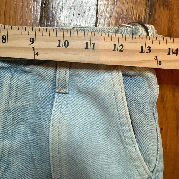 AG Adriano Goldschmied Jeans Two Tone High Rise Straight Crop 25 26x26 Isabelle - Picture 3 of 12